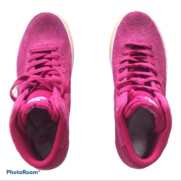 Nike Bruin Skateboarding High, Rush Pink, 7.5 - Picture 4 of 6